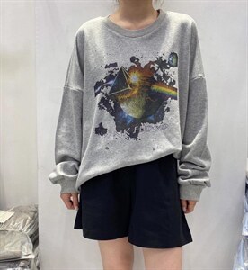 新款 星球坠落卫衣 三个色图片