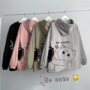 JK41116-P85纯棉连帽夹克男士大码工装夹克男外套男,男装夹克,电商A040