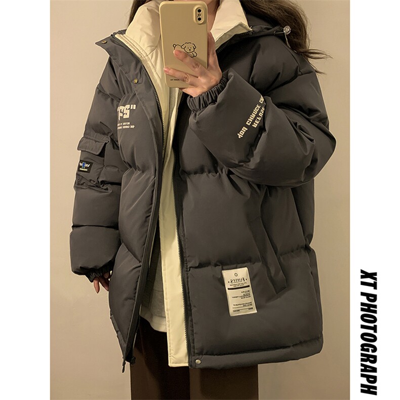 冬季宽松/连帽休闲外套潮加厚棉衣XZ102B-1M2686-P125,男装棉衣,星座102B-1