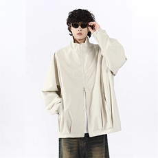 W9518-P60网图现货新款运动机车服立领夹克外套百搭潮，男装夹克，星座1608-2