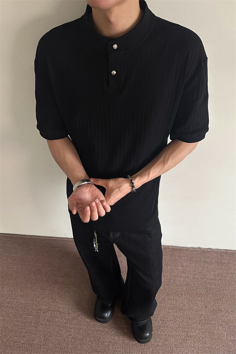 特P40无差价新款夏季潮流设计百搭短袖T恤-HT10299港风内景,男装T恤,电商A003