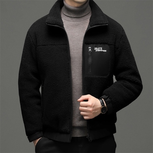 男士新款白鸭绒羽绒服冬季保暖加厚中年爸爸装外套翻领休闲男装图片