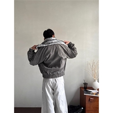 网图双层毛绒立领派克服棉衣座山雕夹克棉服外套QY15041-P118，男装夹克，电商A025