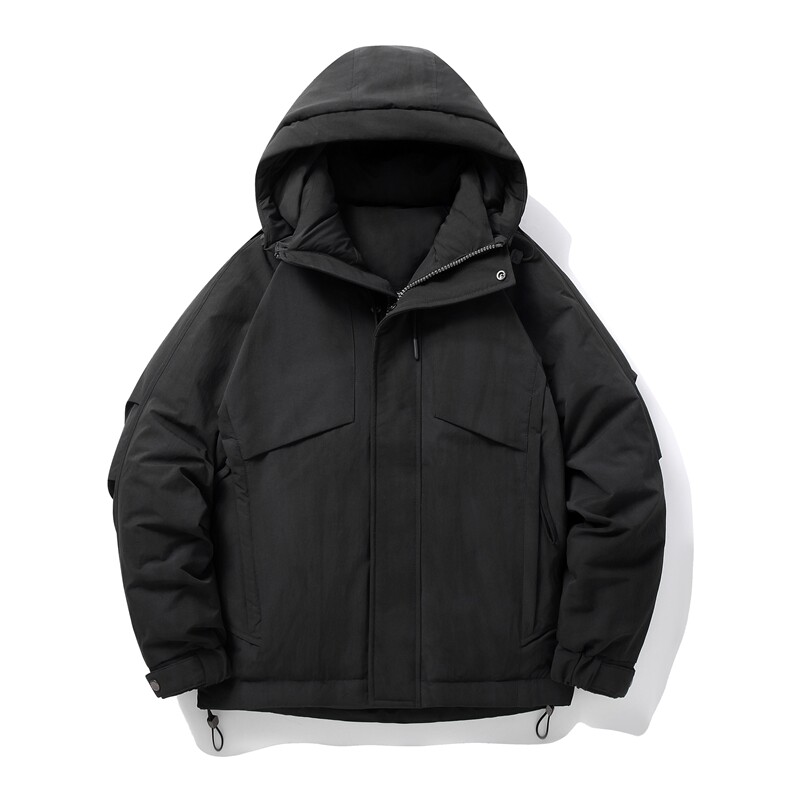 2025冬季标90绒连帽白鸭绒羽绒服大码343-p350,男装羽绒服,星座223（原229-2）
