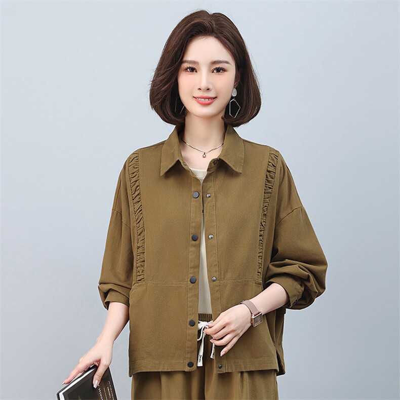 时尚女装短外套 显瘦百搭气质款 优雅简约设计图片