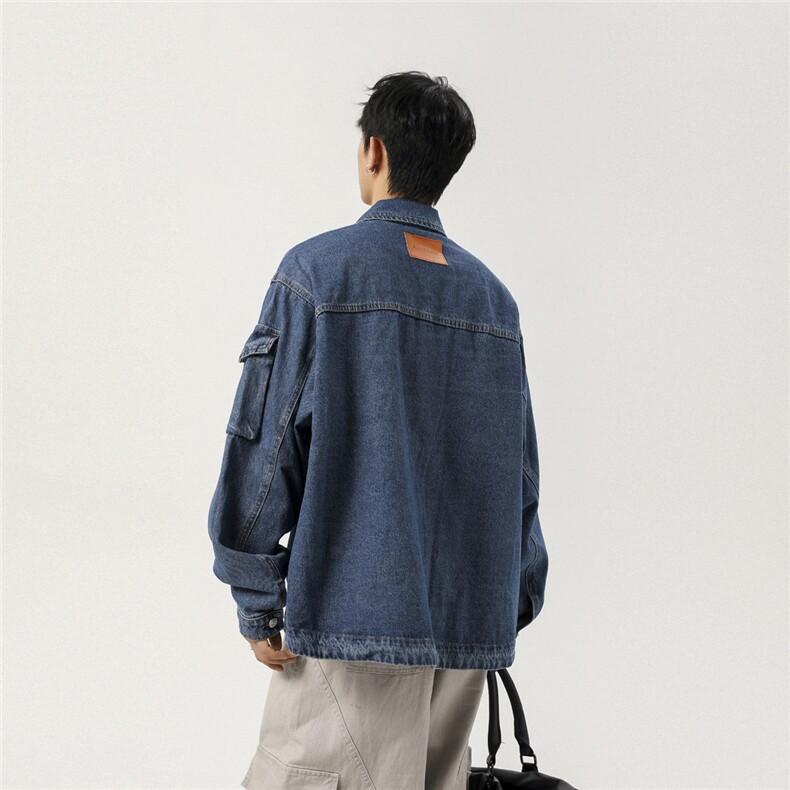 2025新款高品质水洗牛仔韩版工装情侣牛仔情侣夹克N11/P98,男装夹克,星座202