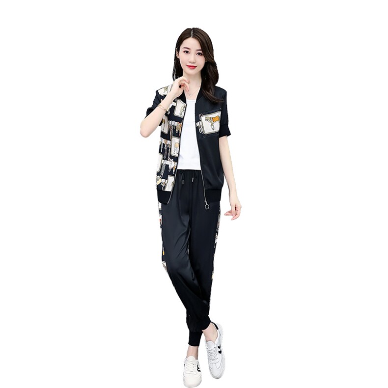 套装/套裙通勤两件套休闲时尚气质百搭宽松优雅,女装套装/套裙,艾尚靓装