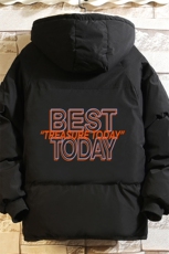 MY16181-P100加厚加绒连帽棉衣男大码棉服男面包服男砖墙挂拍，男装棉衣，电商A040A