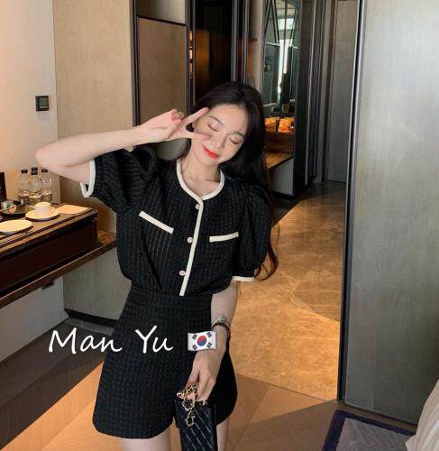 夏季新款，蕾丝小衫，女装，MAN YU 蔓羽