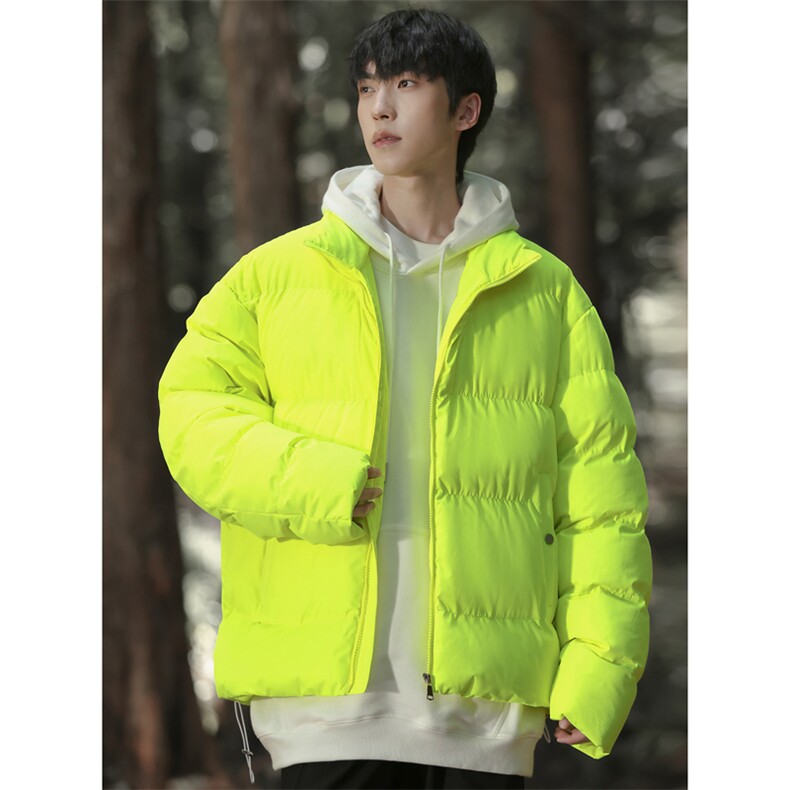 冬季新款港风立领棉服青少年潮流百搭保暖外套618A-26M006-P88，男装棉衣，星座914-4