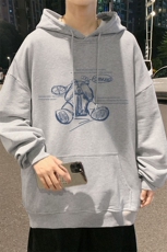 ！大库存！2023春季新款男士连帽卫衣百搭潮流外套WY263P35，男装卫衣，电商B220