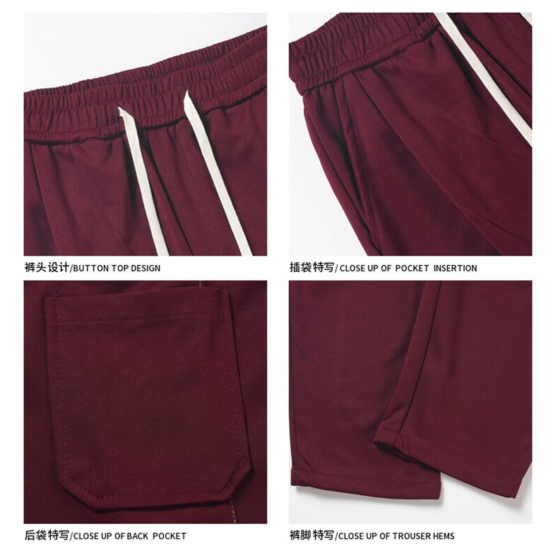 2025春季新款白底大码美式褶皱弯刀卫裤M-5XHK24890-特P35,男装休闲裤,电商A022