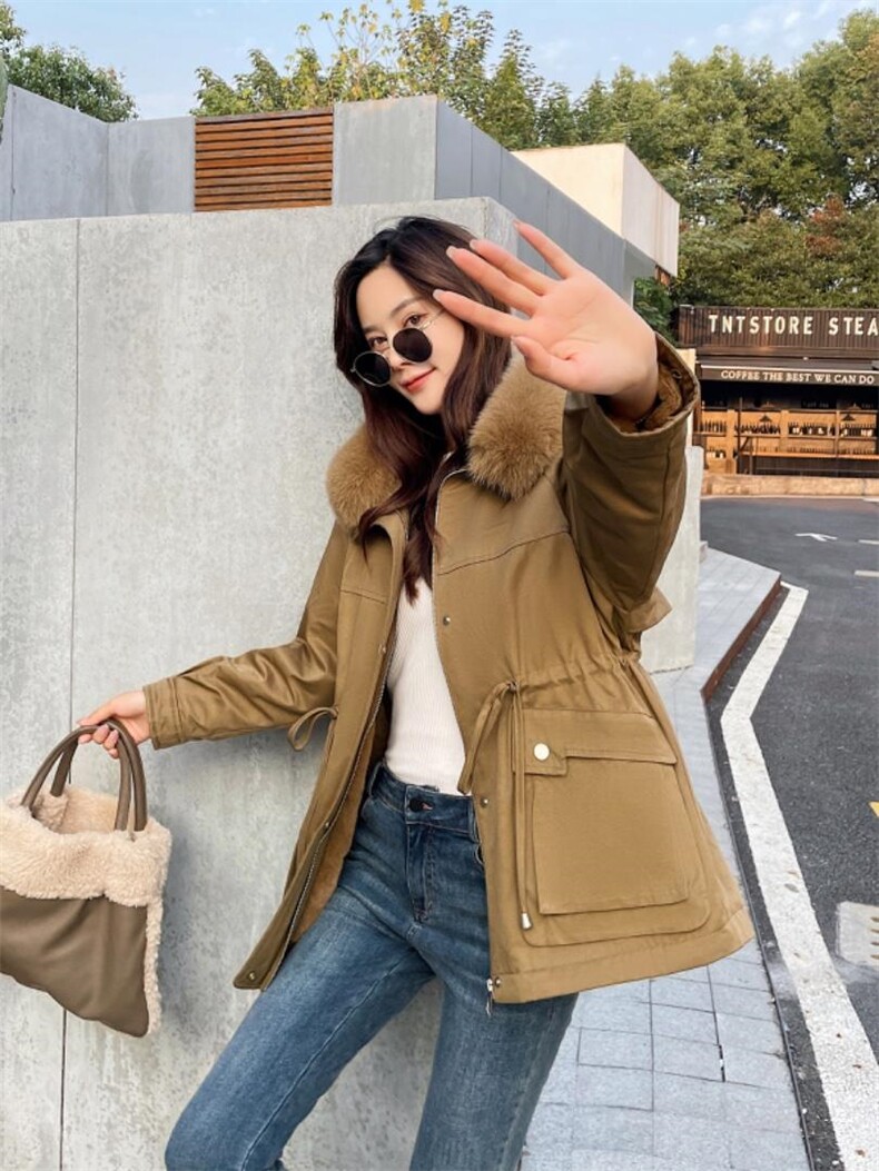 2021年冬季派克服新款，其它，茶玛