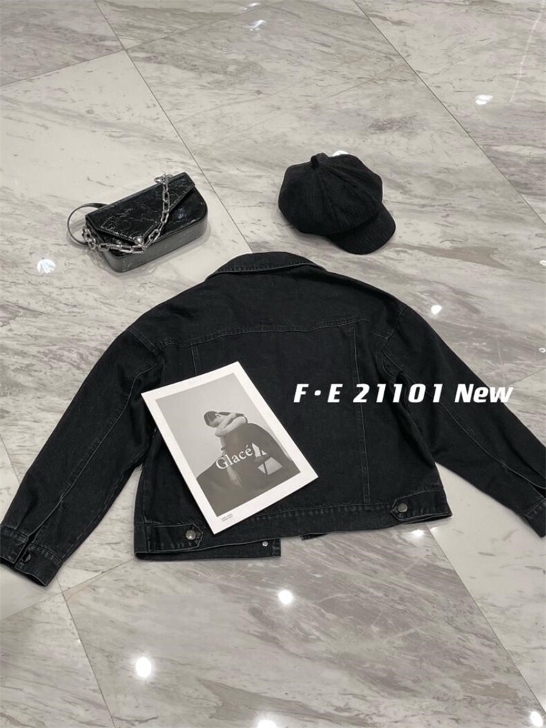 三花手工订珠牛仔外套，其它，菲儿