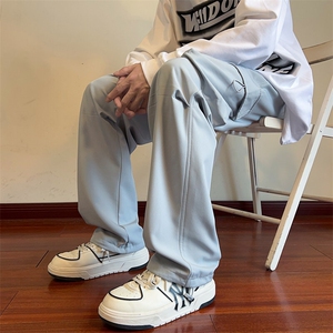夏季工装防水冲锋裤美式高街伞兵潮牌裤子男裤XZ301b-2-CK686TP32图片