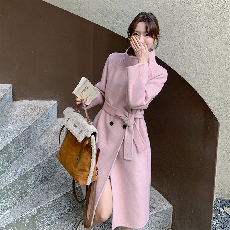 主推70毛手工羊毛大衣2B081-K6339-P255-K378,女装羊绒大衣,2B081