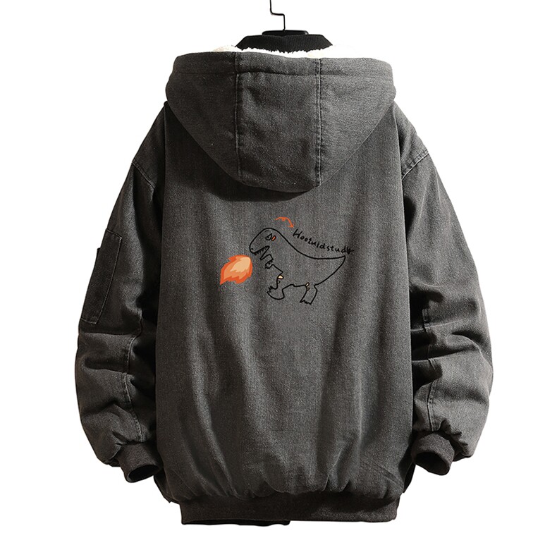 NM53040-P140牛仔外套男大码加厚加绒衣男羊羔毛服男,男装棉衣,电商A040A