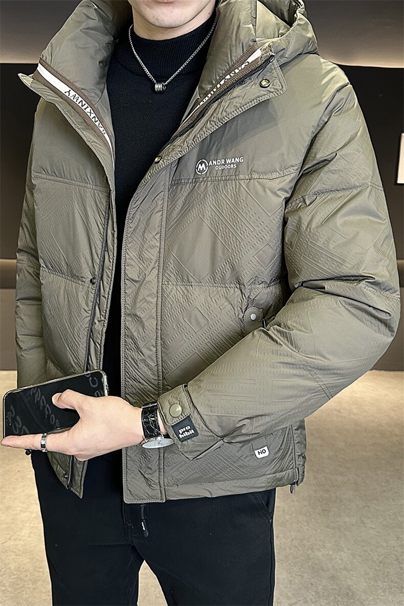 棉服男装棉衣连帽加厚手筛棉飞丝羽绒服C317-8588-P165,男装羽绒服,电商C317