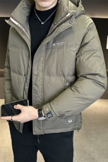 棉服男装棉衣连帽加厚手筛棉飞丝羽绒服C317-8588-P165，男装羽绒服，电商C317