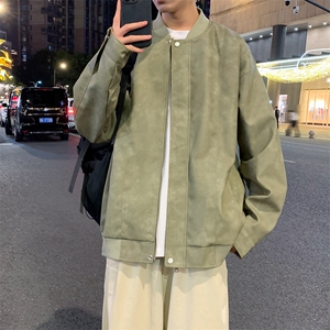 夜景机动皮衣 美式潮牌皮夹克外套光板二开A406 JK1206 特P83图片