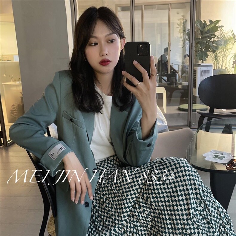 春装西服，其它，美巾涵