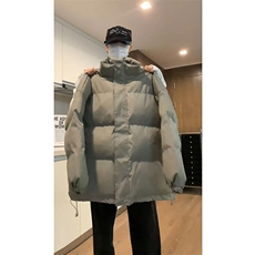 现货抖音得物可供视频冬季三防加厚羽绒棉衣外套面包棉服AM999，男装棉衣，电商A443
