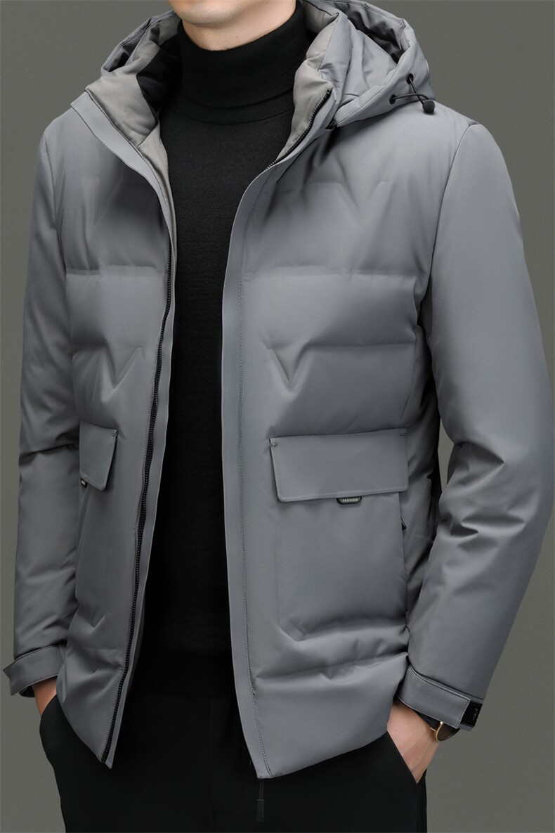 CSYR82378钱塘2020-2时尚休闲冬季厚款新款中年男士羽绒服P263,男装羽绒服,钱塘207-2
