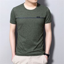 男士短袖t恤夏季男士圆领上衣服半袖体恤潮流休闲男装t桖衫，男装T恤，电商B212（原钱塘6029）