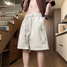 美式无影墙工装短裤男夏季宽松直筒中裤休闲五分裤A436-1502-P35，男装牛仔裤，电商A436