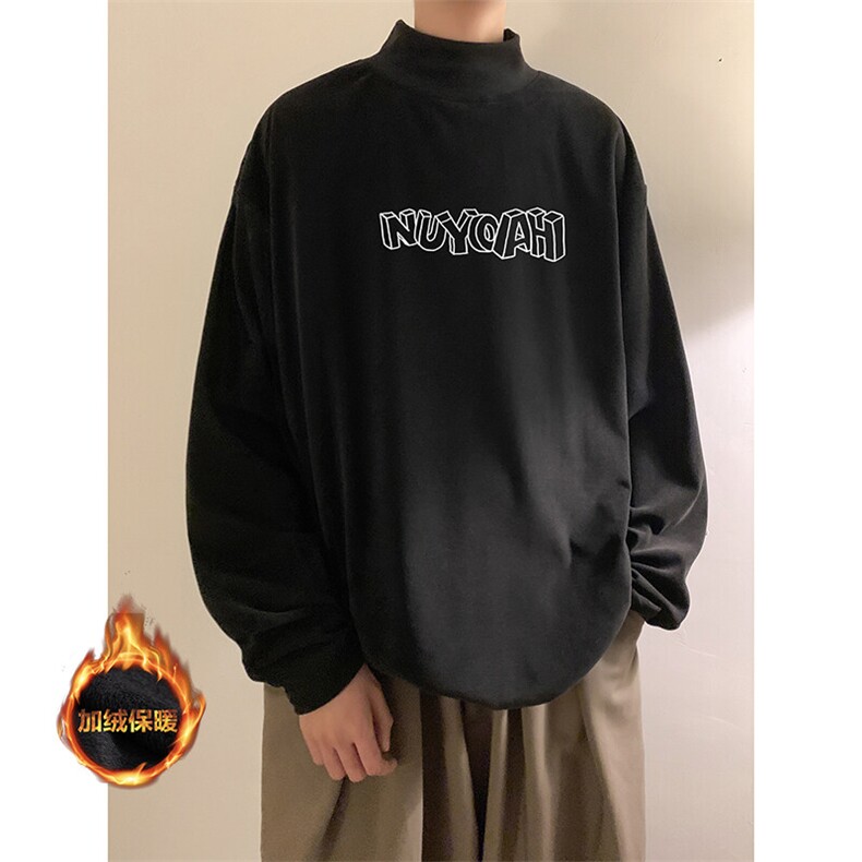 量大优提供视频德绒打底衫HD019-1-DR4521-P20加绒P30,男装针织衫/毛衣,电商019-1
