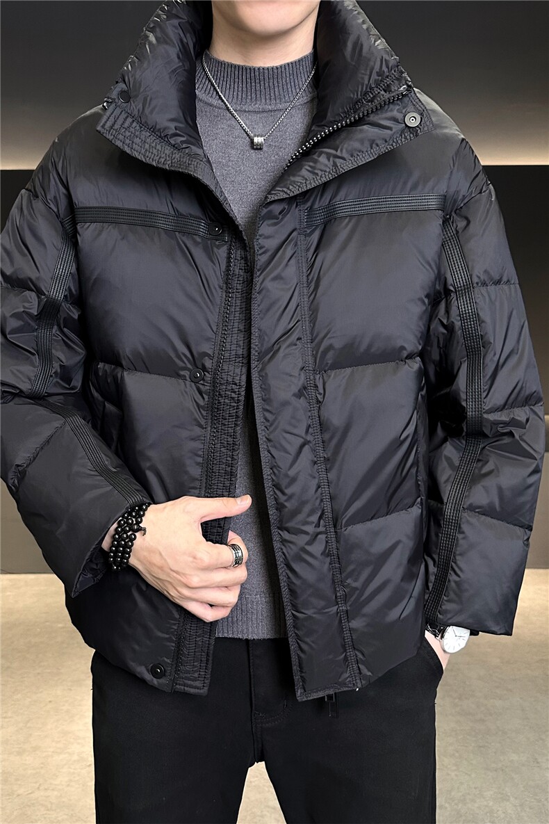 冬季男士新品美式微阔面包服大码羽绒服【标50】,男装羽绒服,星座414（原B263）