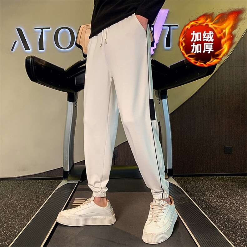 309A-2 JR3212-P75常规P65韩版社会小伙束脚休闲裤男士店主风卫裤图片