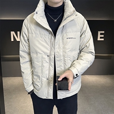 标50绒男士羽绒服冬季2025新款帅气白鸭绒外套男加厚Y8091，男装羽绒服，星座310B-3