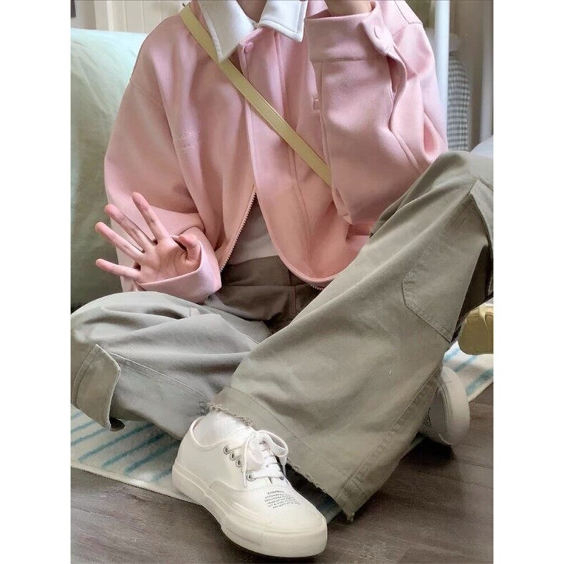 春季新款港风美式vibe潮流假两件麂皮绒翻领夹克外套JK1430-P88,男装夹克,星座313A(原308A-2)