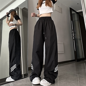 B221 美式ins街头hiphop休闲情侣宽松运动裤子 LK23117-P60 控78图片