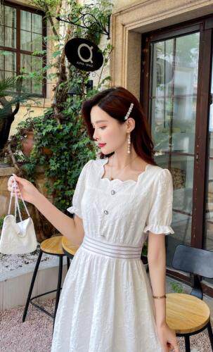 夏季新款韩版连衣裙，女装连衣裙，锦心绣