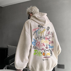 420克麂皮绒潮牌重磅连帽卫衣力推大码男XZ517A-2-JP9902-P55，男装卫衣，星座517A-2