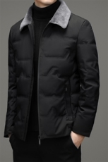 CXZZF17钱塘2020-2中年男士冬季厚款商务休闲简约羽绒服外套P195，男装羽绒服，钱塘207-2