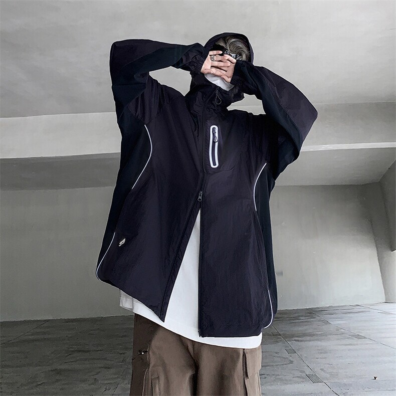 2025夏季美式复古防晒衣户外轻薄宽松透气夹克中性现货W8243-P48，男装夹克，星座512-4