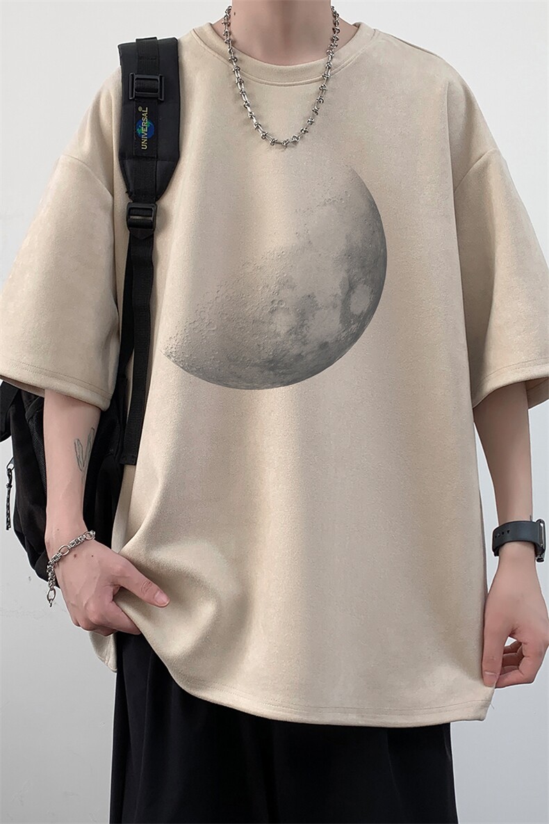 麂皮绒短袖t恤男大码半袖男JD82426-P25,男装T恤,电商A040