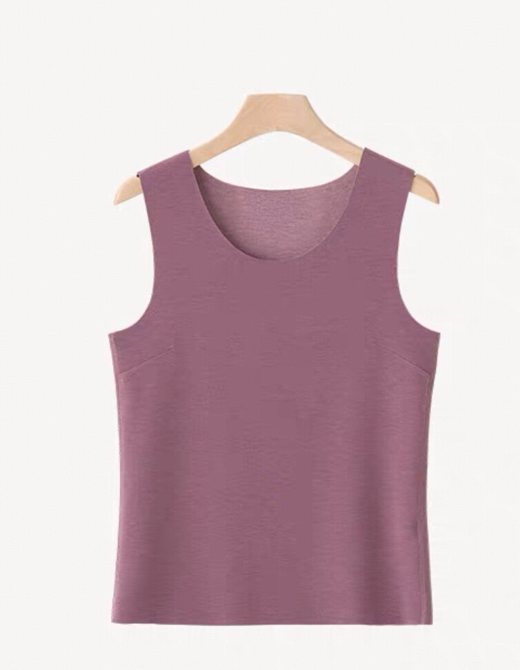 2025年时尚百搭通勤简约休闲女士暖民背心，女装背心吊带，湘姗