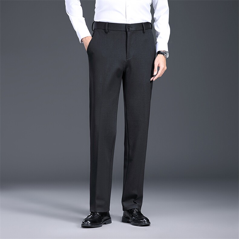 CD6702钱塘2020-2新款中老年男士商务休闲西裤宽松百搭长裤P96,男装休闲裤,钱塘207-2