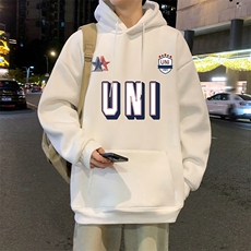 CM136连帽卫衣重磅纯棉大码外套，女装短外套，星座304A-1