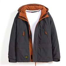 黑墙模图撞色棉衣男日系外套ins宽松连帽棉服QT5070-SY03，男装棉衣，星座810(原QT5070)