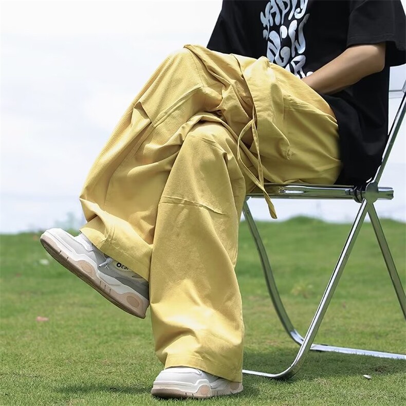 工装休闲裤男女韩版潮流痞帅气高街2025秋夏新款ins长裤K4326-P38,男装工装外套,星座412