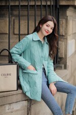 90绒羽绒服，女装羽绒服，卡西姆