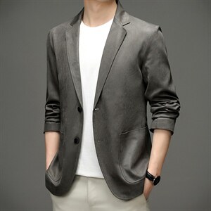 BEA10225钱塘2020-2新款春秋款中年男士休闲百塔简约西服P190,男装西服,钱塘207-2