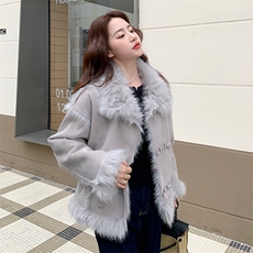 xian货2025冬款加厚皮毛一体B109-9863-225-338，女装短外套，2B109