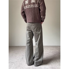 美式复古直筒垂感牛仔裤男女宽松休闲vibe长裤复古直筒休闲裤潮搭，男装牛仔裤，星座302B-2