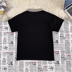 假两件拼接格子polo衫短袖男款翻领T恤穿搭半袖t恤潮流PL62P39，男装T恤，星座1013-5